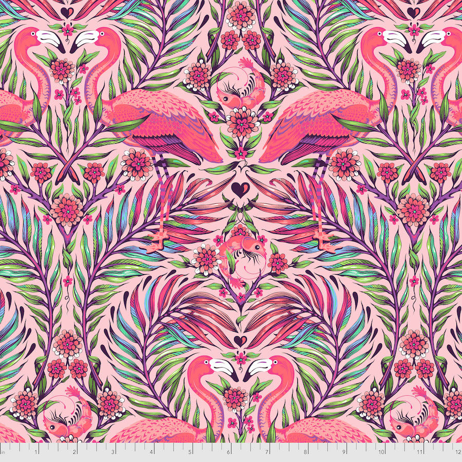 Tula Pink Daydreamer - Pretty in Pink - Dragon Fruit