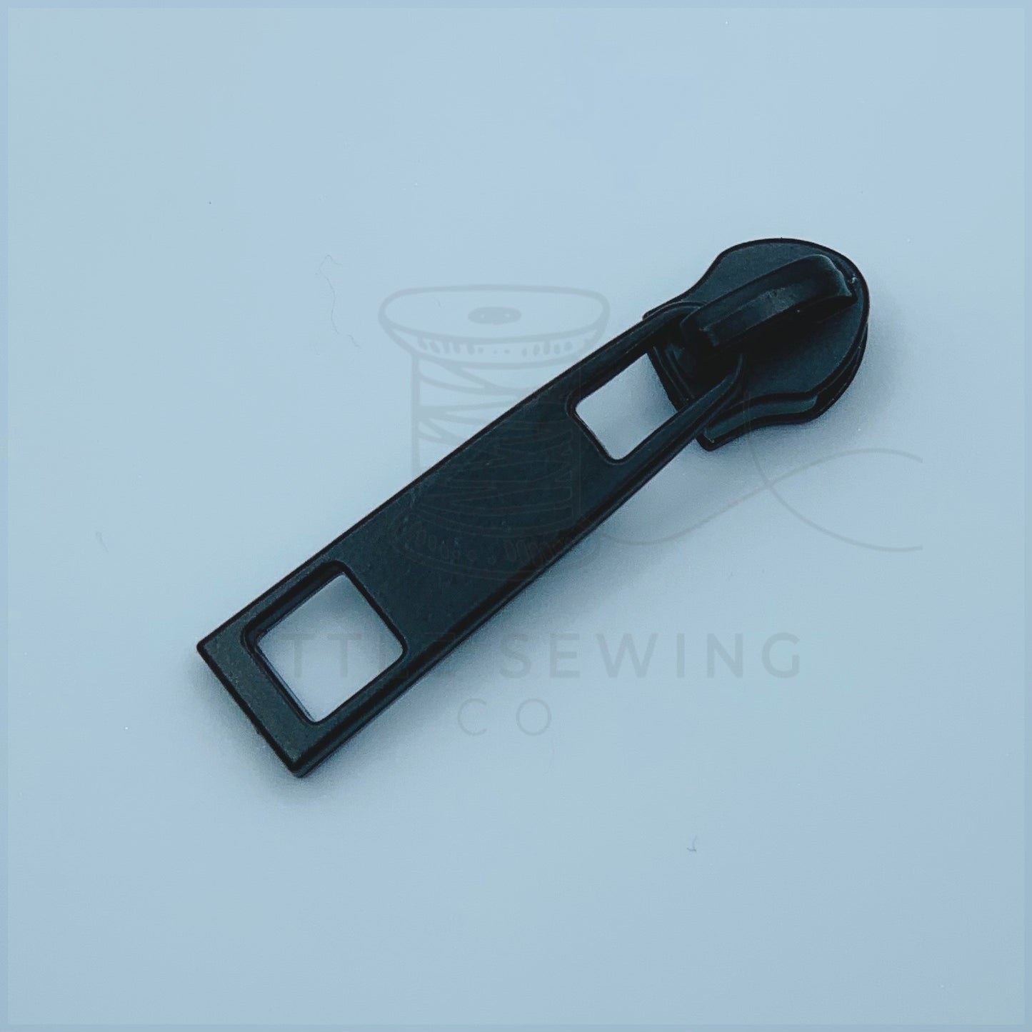 Long John Square #5 Zipper Pull