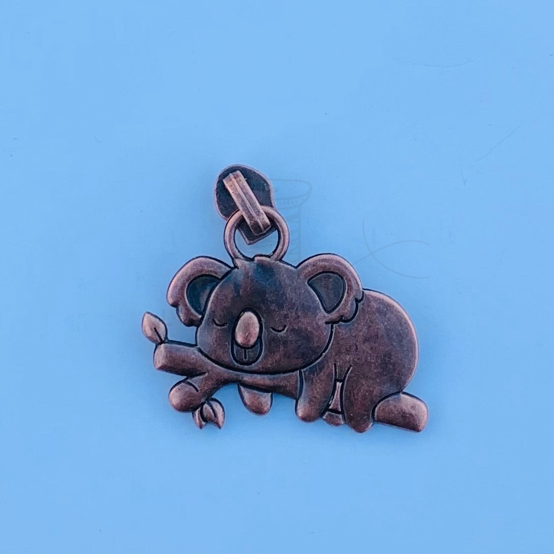 Sleepy Koala Zipper Pull #3