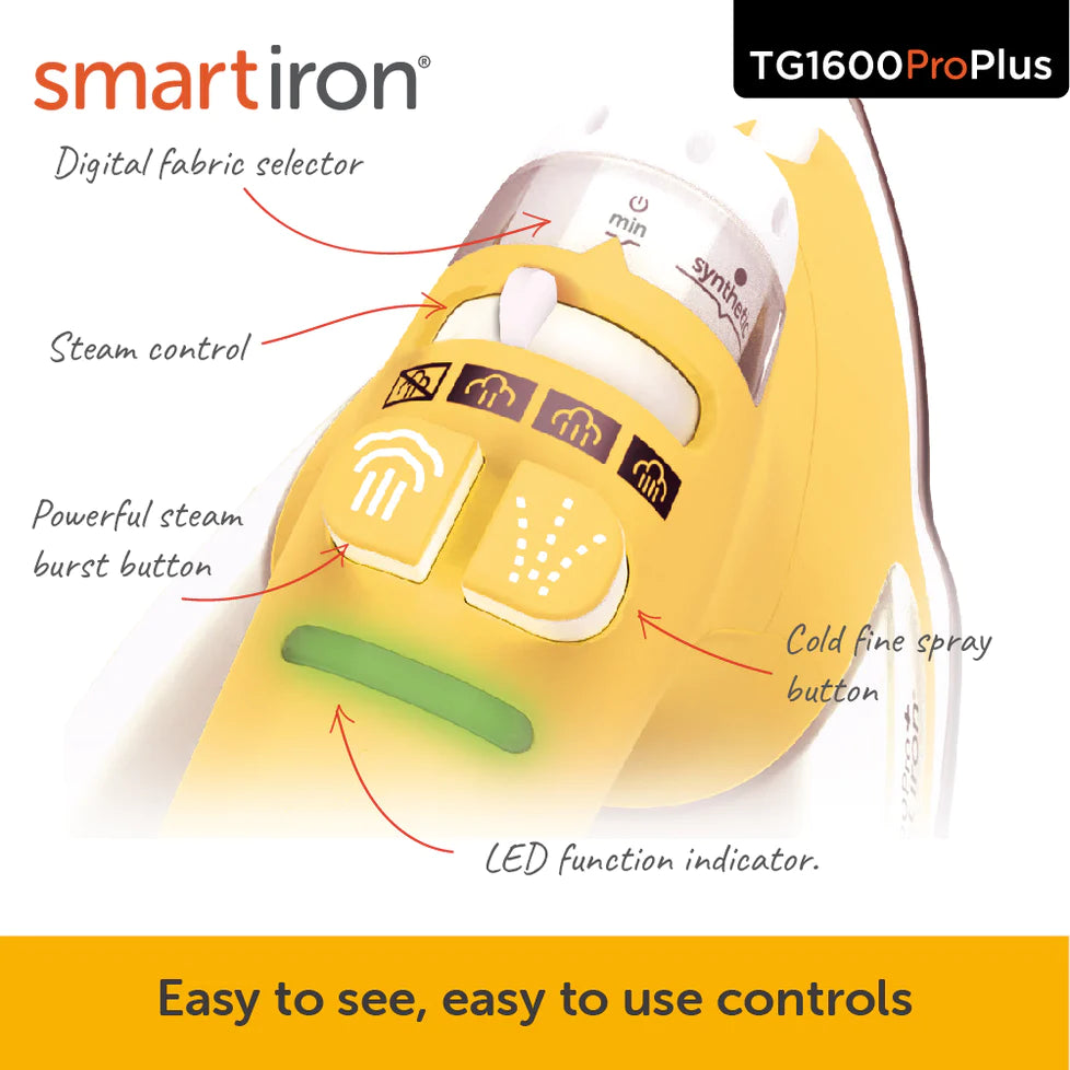 Oliso Smart Iron - Yellow