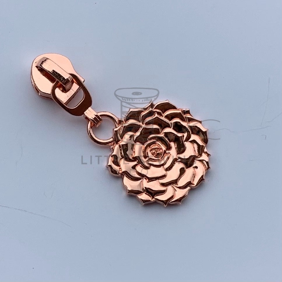 Succulent Zipper Pull #5