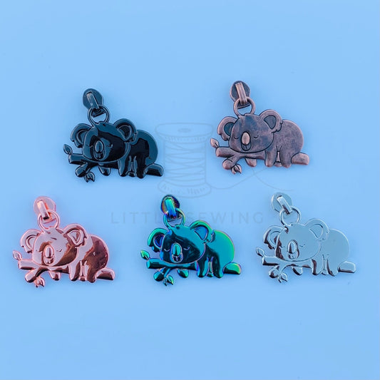 Sleepy Koala Zipper Pull #3