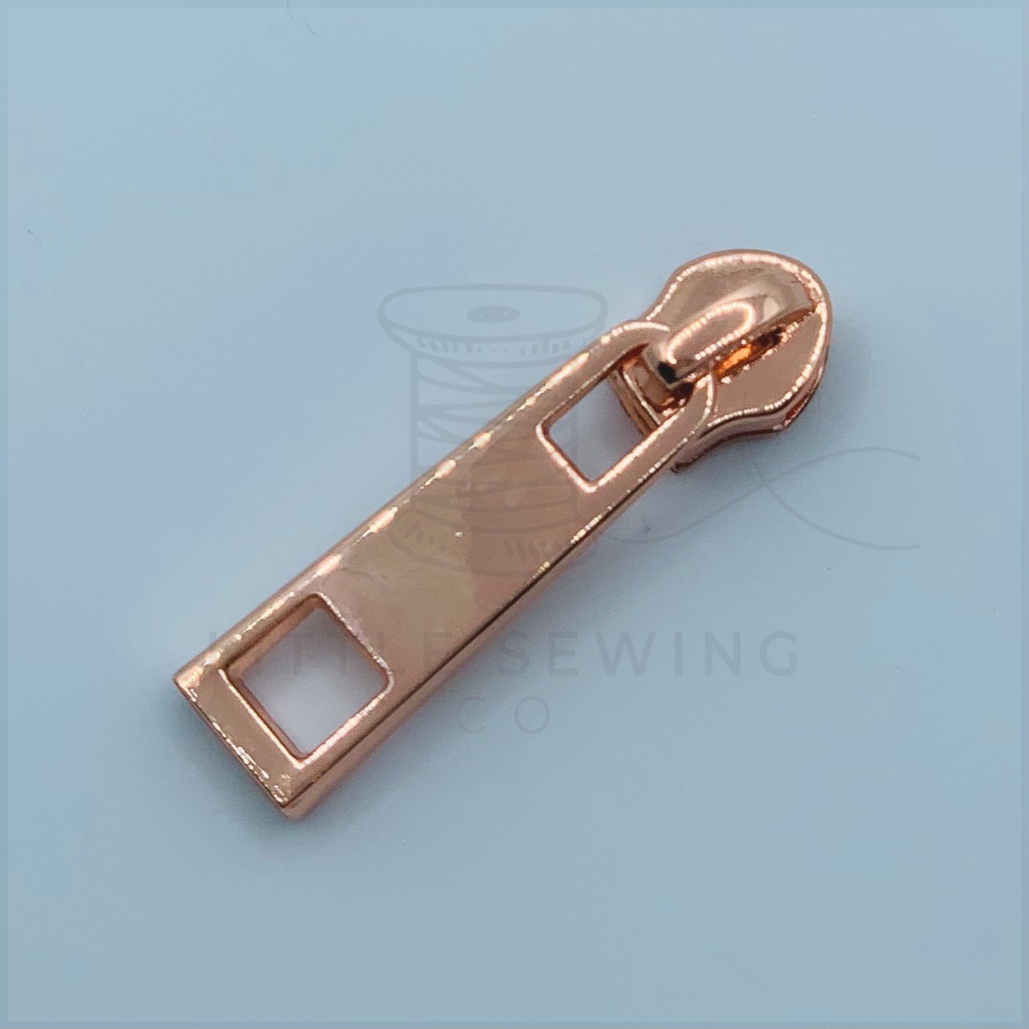 Long John Square #5 Zipper Pull