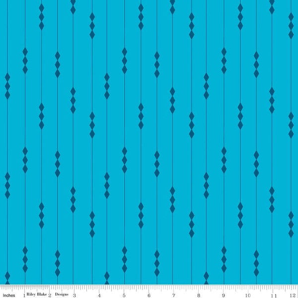 ‘Create’ by Kristy Lea - Colour Fairy Lights Blue