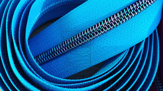 Turquoise Zipper Tape #5