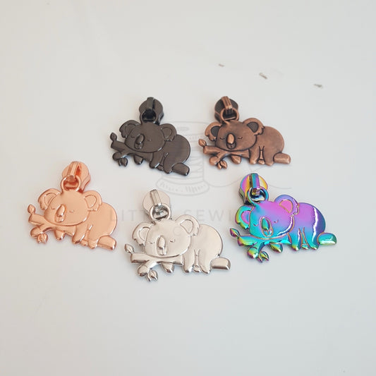 Sleepy Koala Zipper Pull #5