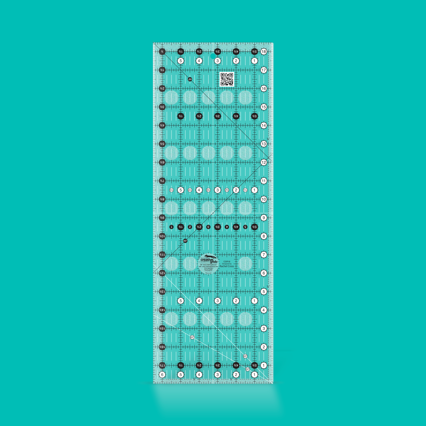 Creative Grids Quilt Ruler 6-1/2” x 18-1/2”