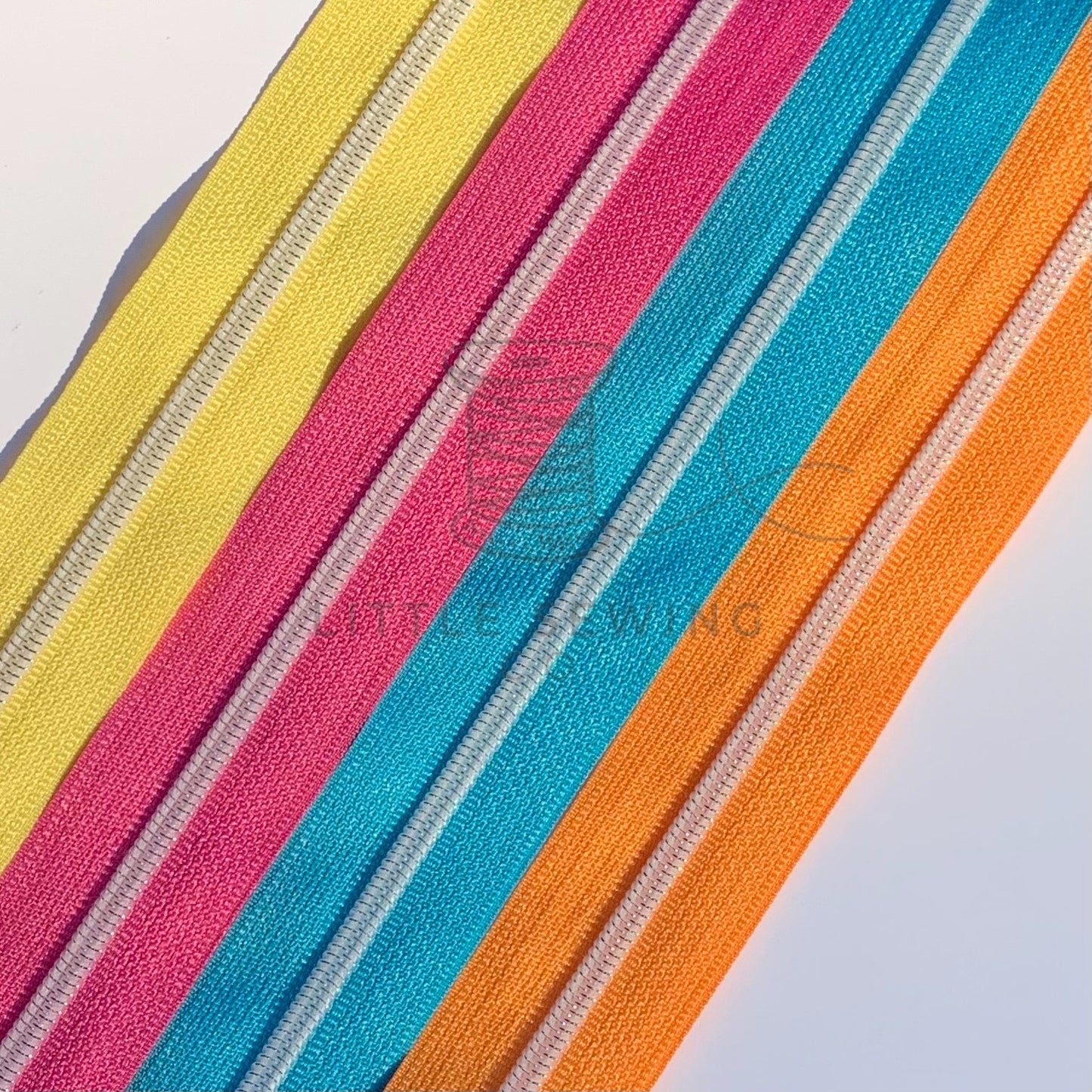 Bubblegum Zipper Tape #3