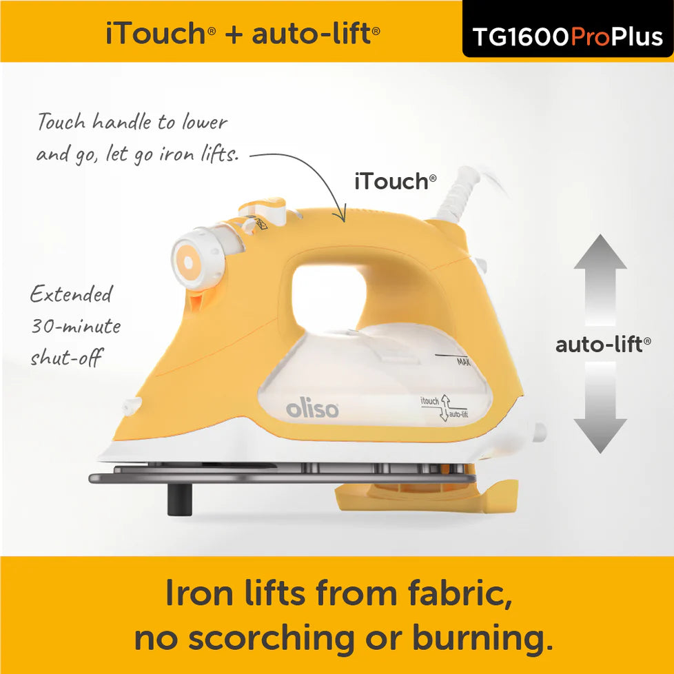 Oliso Smart Iron - Yellow