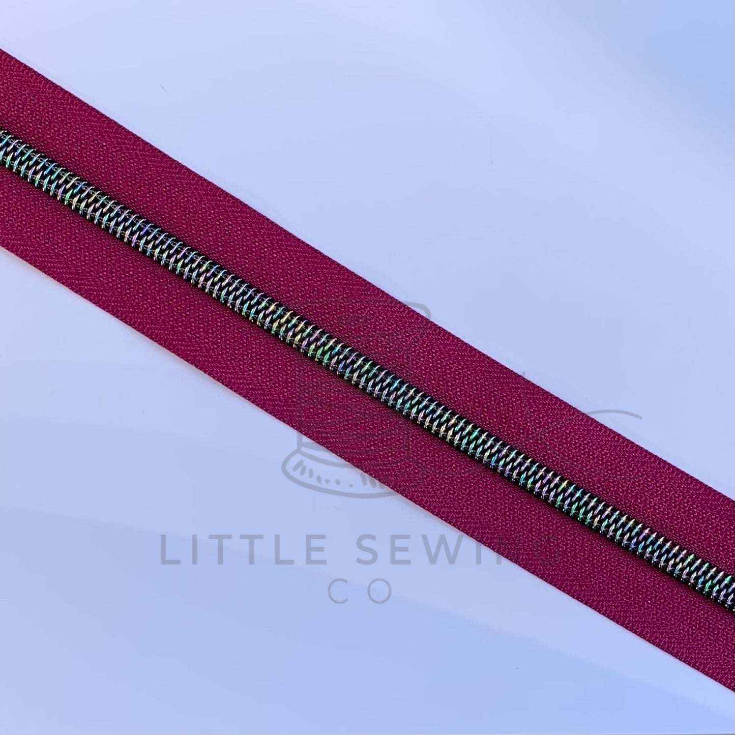 Plum Zipper Tape #5