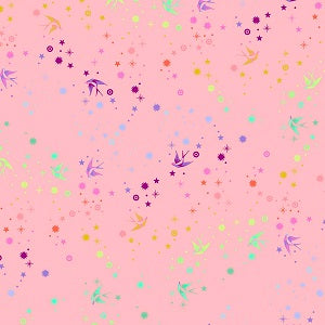 Tula Pink - Fairy Flakes in Blush - FQ