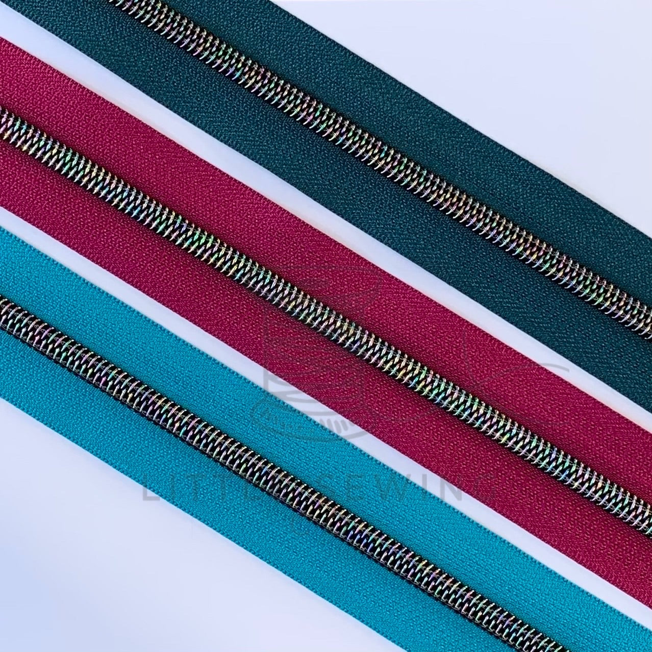 Turquoise Zipper Tape #5