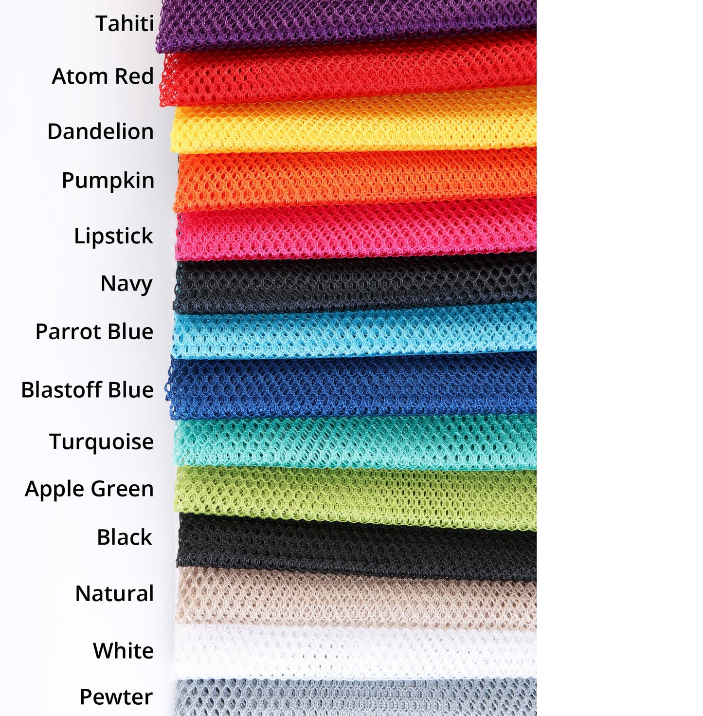 Lightweight Mesh Fabric - 18" x 54"