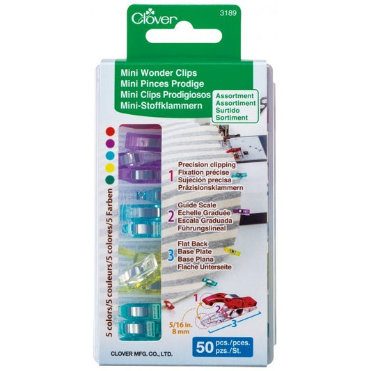 Clover Mini Wonder Clips 50pcs Box
