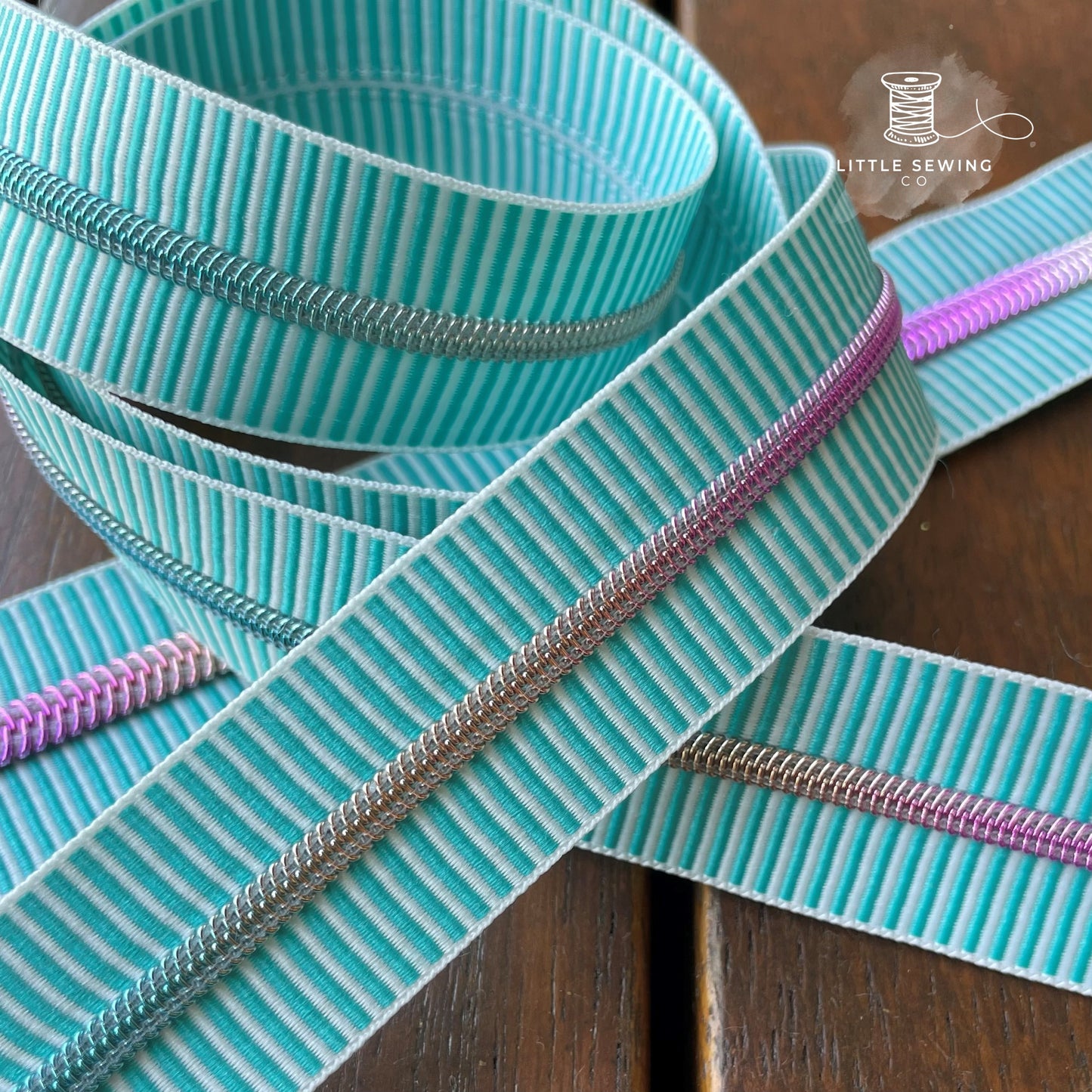 Mini Zebra Zipper Tape #3