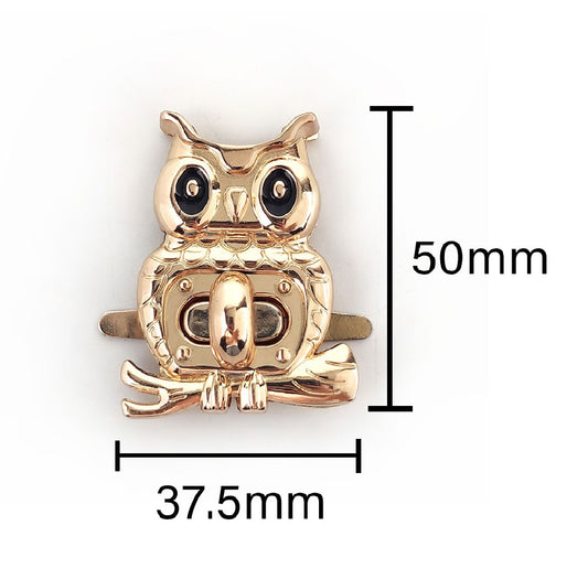 Gold Owl Turn Lock