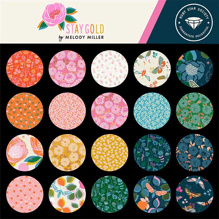 Stay Gold Layer Cake by Ruby Star Society