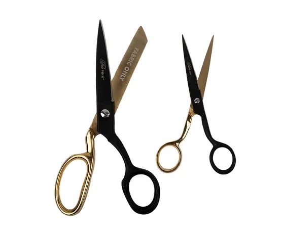 Tula Pink Limited Edition Black & Gold Scissor Tin
