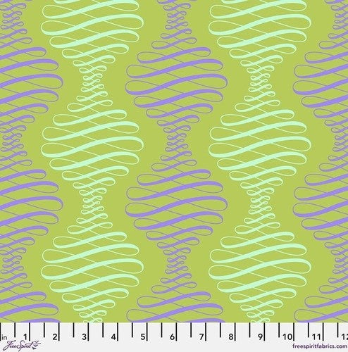 Tula Pink Spencer Stripe Pistachio