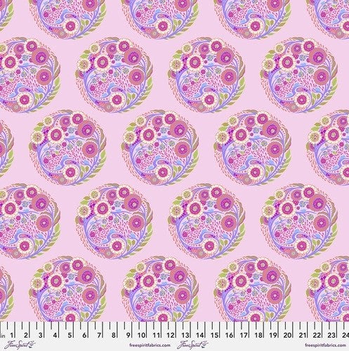 Tula Pink Topiary in Strawberry