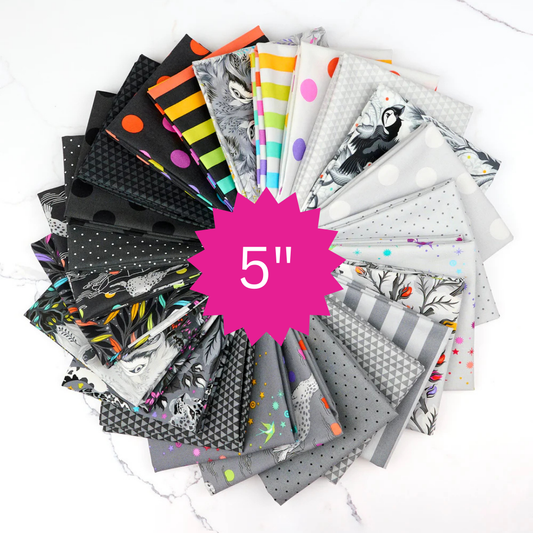 PRE ORDER - Graywork - Tula Pink - 5"Charm Pack 42pcs