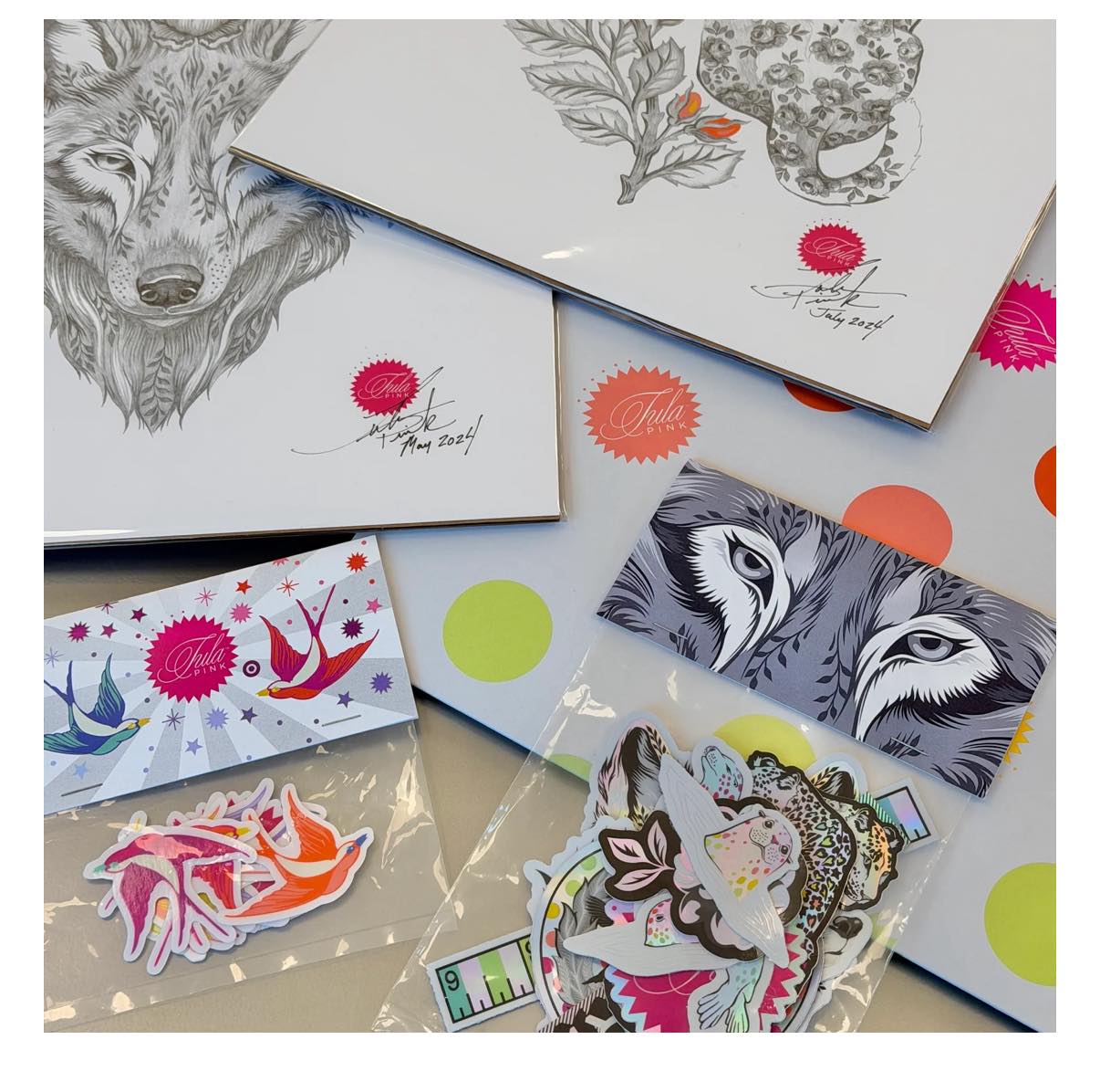 COMPLETE BUNDLE - (Both Art Prints + Both Sticker Packs!)