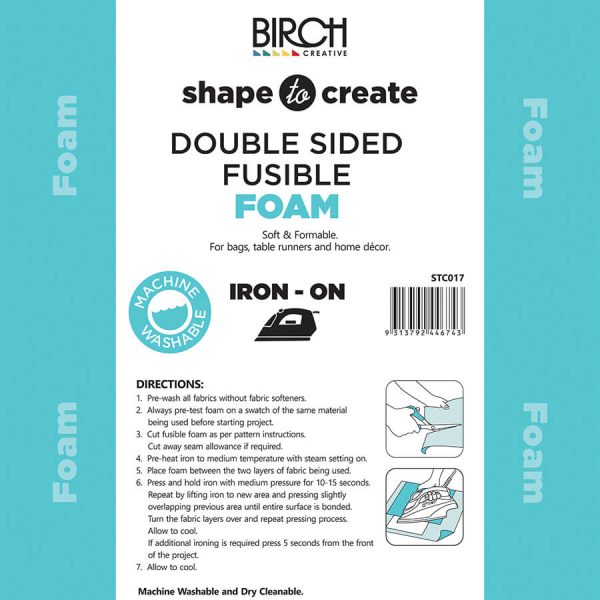 Birch Double Sided Fusible Foam