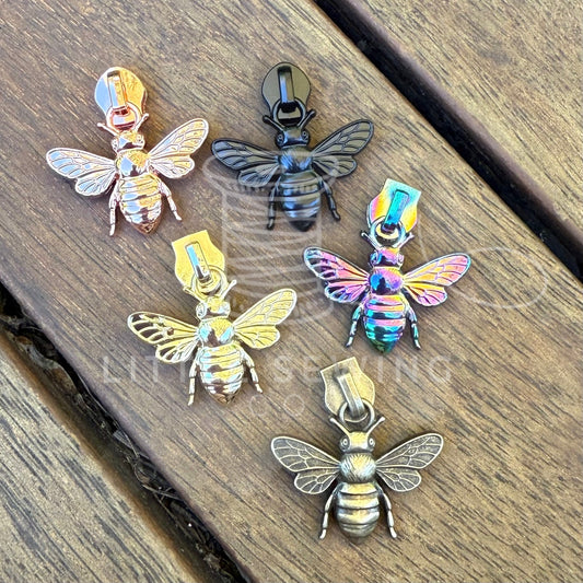 Bee Zipper Pull #5