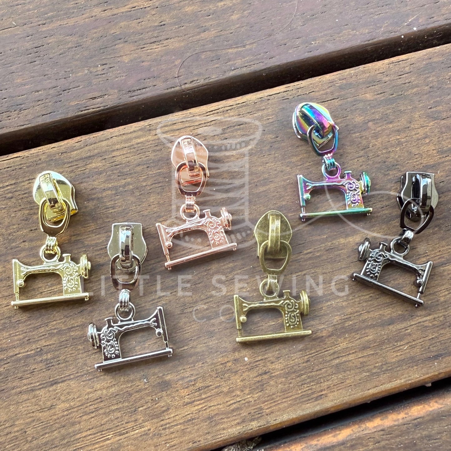 Antique Sewing Machine Zipper Pull #5