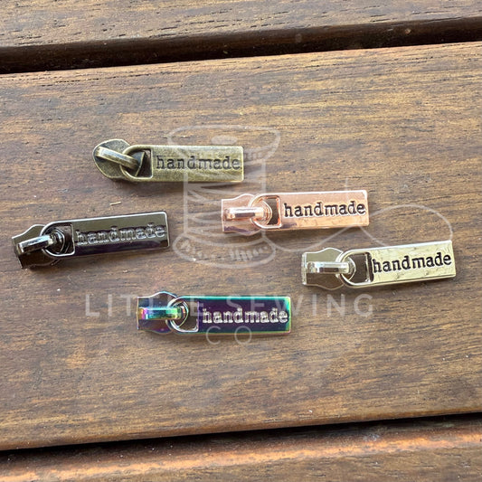 Rectangle Handmade Zipper Pull #5