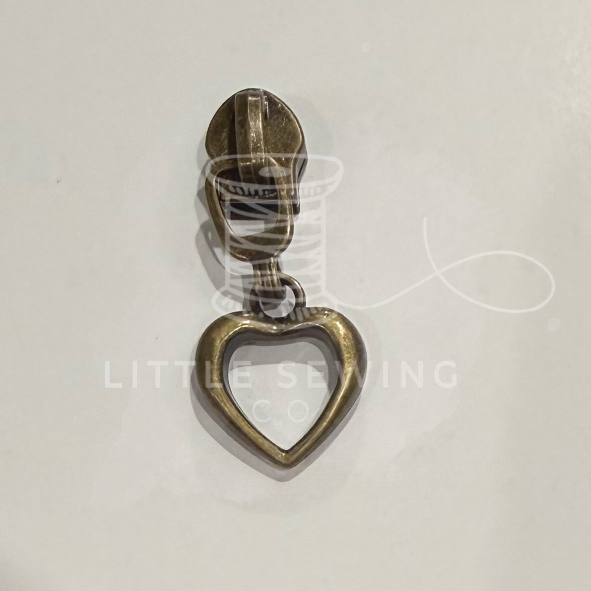 Open Heart #5 Zipper Pull
