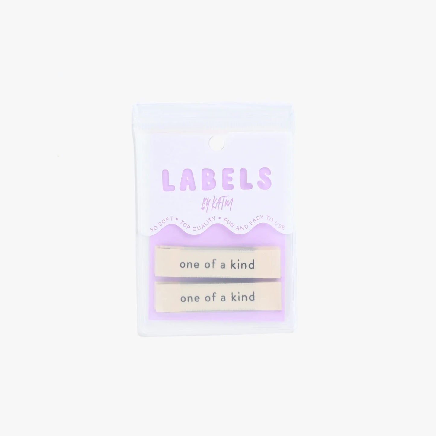 KATM Labels - One of a Kind - 6 Sew-in Labels