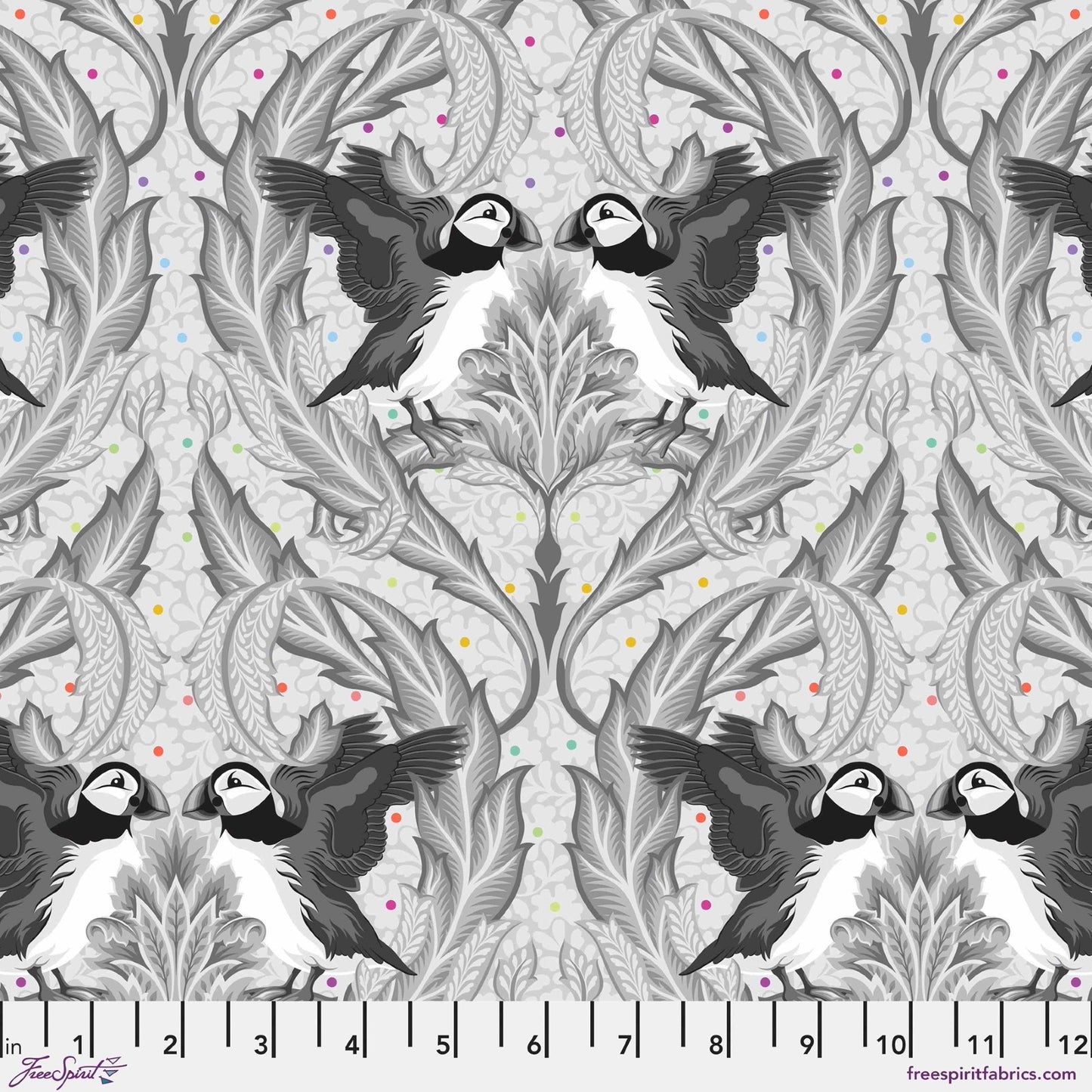 PRE ORDER - Graywork - Tula Pink - Huffin and Puffin Whisper
