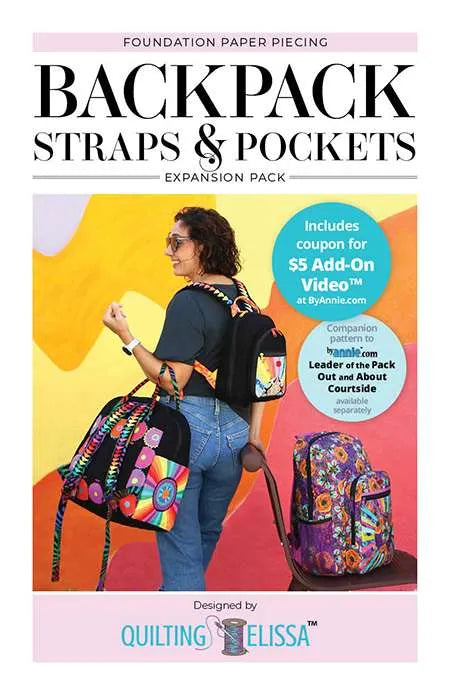 Bella Quilt Coat - Backpack Straps & Pocket expansion Pack