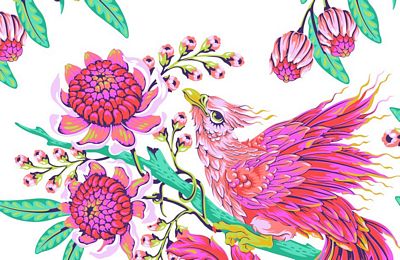 PRE ORDER - Tula Pink Hot Wings XL Block Project Bag