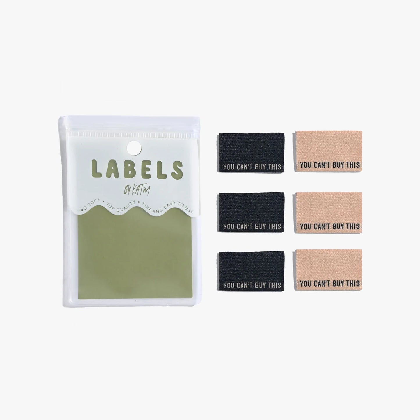 KATM Labels - You Cant Buy This - 6 Sew-in Labels