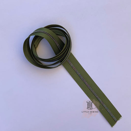 Army Green Zipper Tape #3