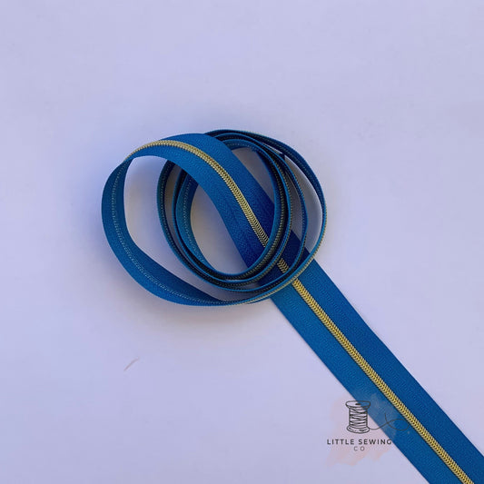 Cobalt Blue Zipper Tape #3