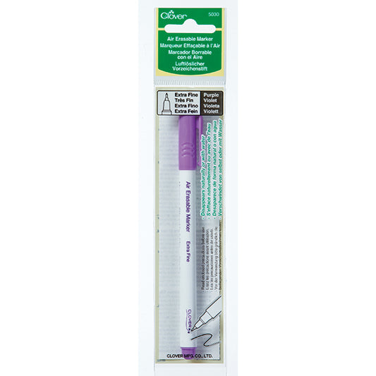 Clover Air Erasable Marker - Extra Fine - Purple