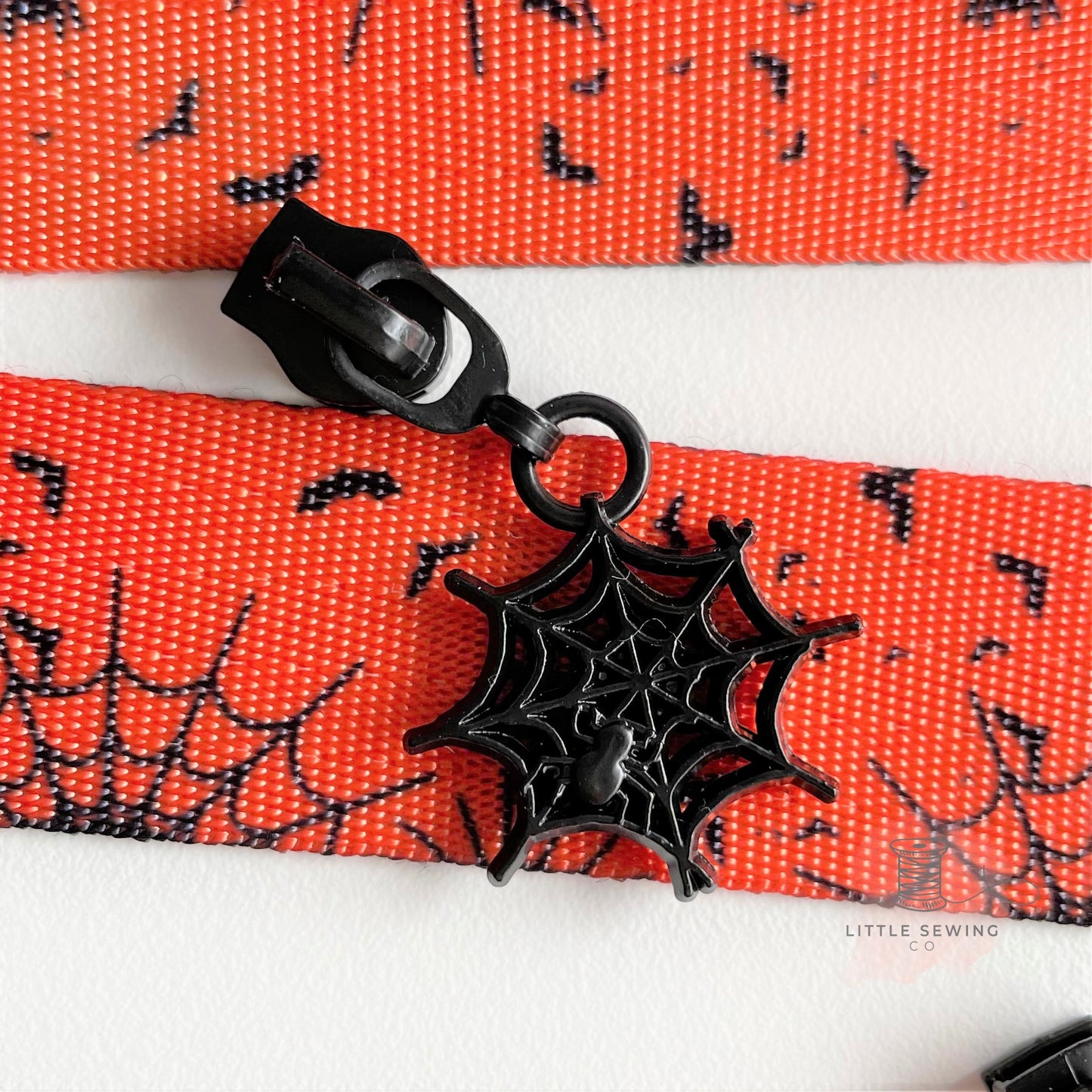 Spider Web Zipper Pull #5
