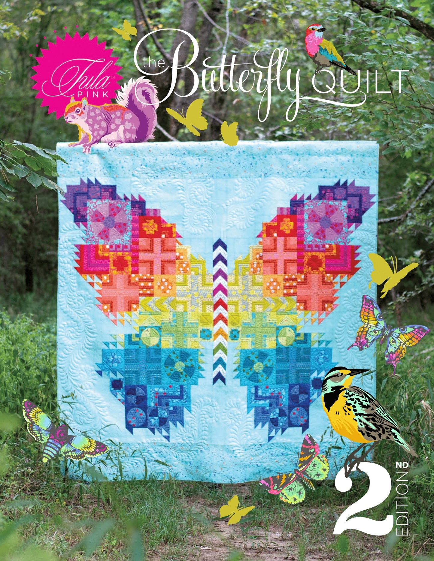 Tula Pink's Butterfly Quilt 2:  Fabric Pack