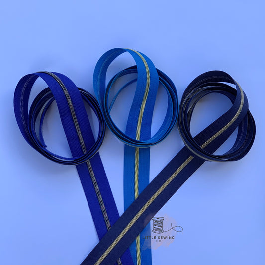 Navy Blue Zipper Tape #3