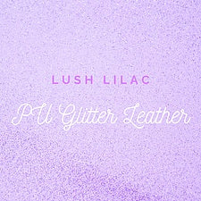 Lush Lilac Glitter Vinyl