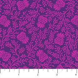 Stag and Thistle - Purple