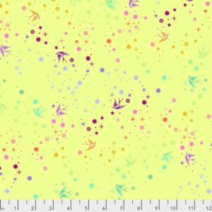 Tula Pink True Colors Fairy Dust in Lime