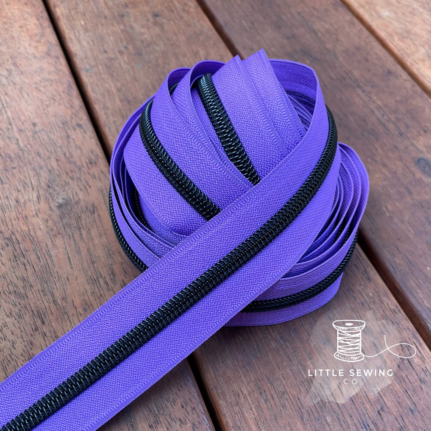 Purple Zipper Tape #5
