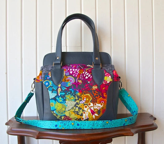 The Aster Handbag by Blue Calla Patterns