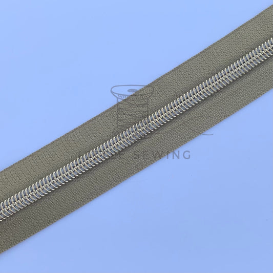 Tan Zipper Tape #5