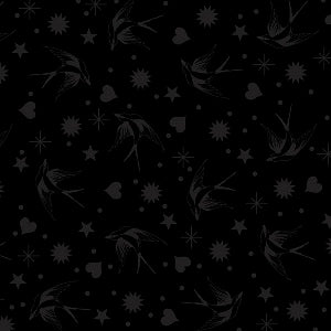 Tula Pink - Fairy Flakes in ink - FQ