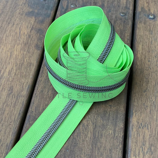 Lime Green Zipper Tape #5